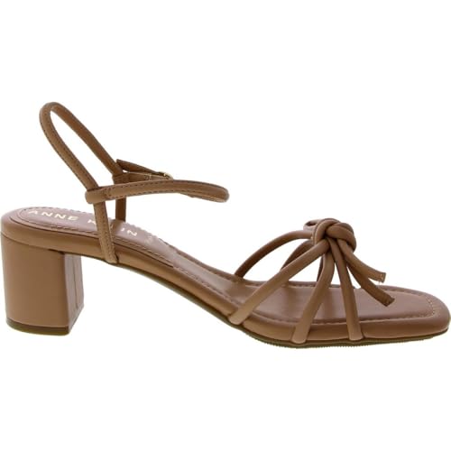 Anne Klein Womens Keilly Faux Leather Ankle Strap Block Heel2