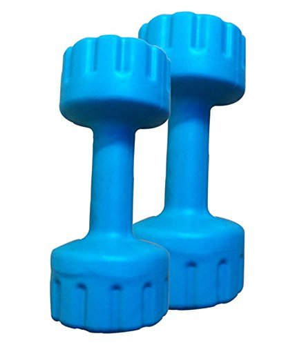 Image of Aurion M1 PVC Dumbell 1 KG x 2 (Blue)