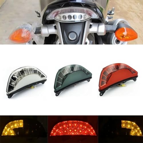 Luz trasera integrada para V-MAX 1700 que soluciona fallos de visibilidad en el freno 3