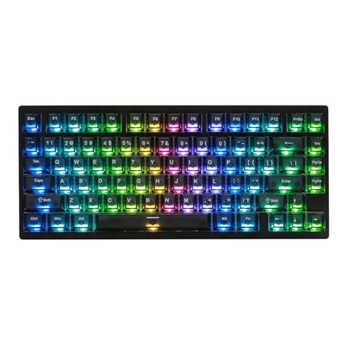 Image of IROK MG75MAX 81 Keys Wired Magnetic Switch Keyboard, 256KHZ Single Key Scan Rate, PCB Nano-Coating Waterproof, Hall Effect, 8KHZ /ARGB /CNC Aluminum Gaming Keyboard(Black)
