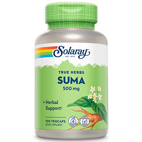SOLARAY Suma Root 500mg | Adaptogenic Herb for Healthy Stress & I...