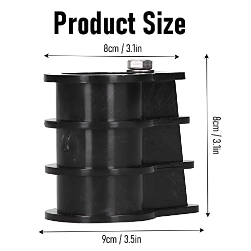 Piezas Embutidas para Escalera de Piscina de Plástico Negro miniatura 2