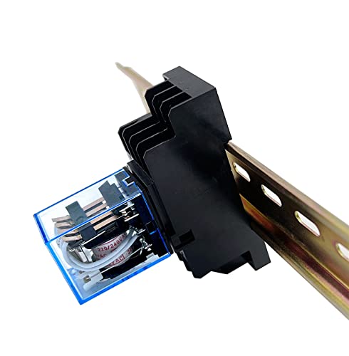 Relé LY2 DC12V AC24V interruptor electromecánico 8 pines zócalo 10A 4