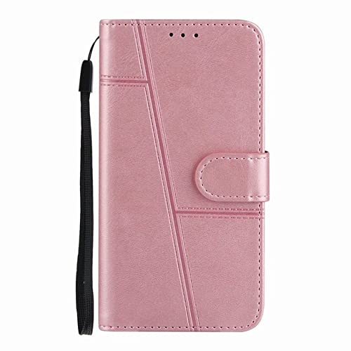 Étui portefeuille en cuir Samsung A53 A52 A13, l'accessoire Or Rose idéal pour vos sorties
