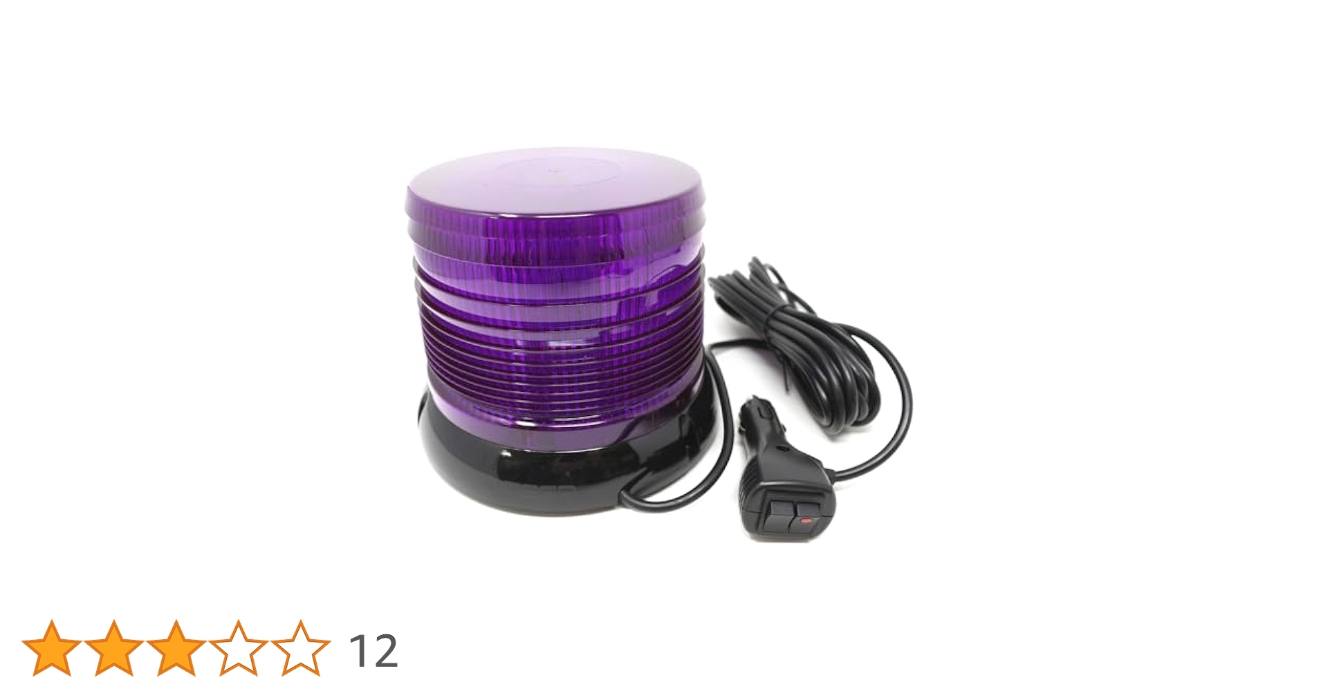 回転灯　むらさき　ムラトウ Amazon | パトライト(PATLITE) 流線型回転灯 KW-24 DC24V 紫色