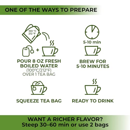 Image of 50 Bags White Mulberry Tea Mulberry Leaf Herbal Tea (Morus Alba) - 50 Count 1.5g Bags Herb Hoja De Morera