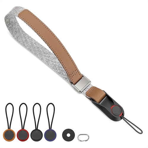 Sunya Dragonne pour Appareil Photo avec Boucle à Détachement Rapide, Sangle en Corde Nylon Compatible avec Appareils Photo DSLR ou Mirrorless