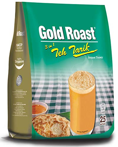 Gold Roast / Instant Teamix / 3 In 1 Teh Tarik / 25s x 20g/pack