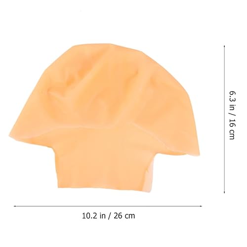 Miniatura 2 de 2 gorras calvas, gorras de cabeza calva para niños, maquillaje de látex, cubierta de cabeza calva, sombrero calvo, accesorios de disfraz de cosplay