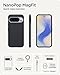 Spigen for Pixel 10/10 Pro Case, Nano Pop MagFit (2025) [Designed for Pixelsnap, Compatible with MagSafe Accessories] - Black Sesame
