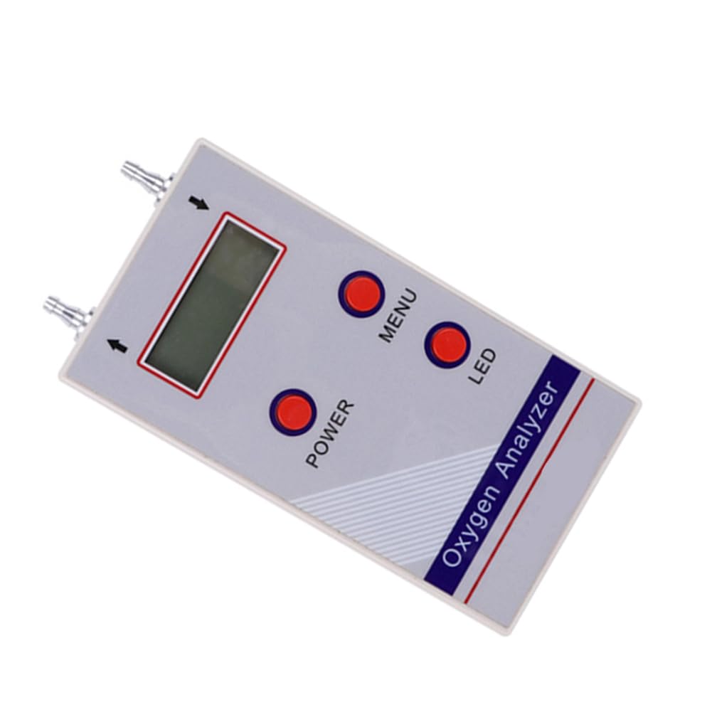 Analizador de Oxígeno Portátil Profesional, Medidor de Concentración de Oxígeno O2, Detector de Flujo y Presión, Detector de Gas.
