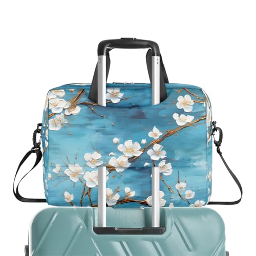 Maletín para portátil 15.6-16 pulgadas diseño flores cereza miniatura 7