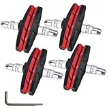 Légèrement incurvé : avec un design légèrement incurvé qui s'adapte à la piste de roue de vélo et offre une capacité de freinage, n'endommage pas la roue, offre une meilleure puissance d'arrêt, moins de bruit désagréable.