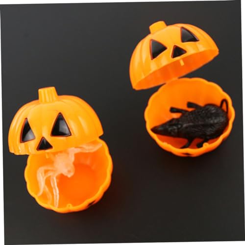 Amosfun Presentes Infantis Porta-Doces De Abóbora Balde De Doces De Halloween Tema De Halloween Doce