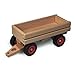 Produktbild Fagus 10.46, Holzspielzeug - Ziehspielzeug (Holz, Junge/Mädchen, 4 Räder, Schwarz, Rot, 330 mm)