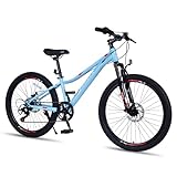 GRELiving 24-Inch 6-Speed Steel Frame Mo...