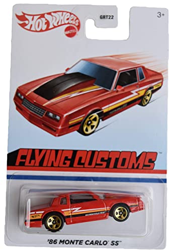 Hot Wheels 86 Monte Carlo SS style rétro Flying Customs carrosserie aux lignes graphiques