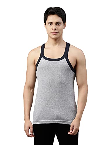 Image of Dixcy Scott Originals Men 100% Combed Cotton Racerback Gym Vest (Pack of 2)
