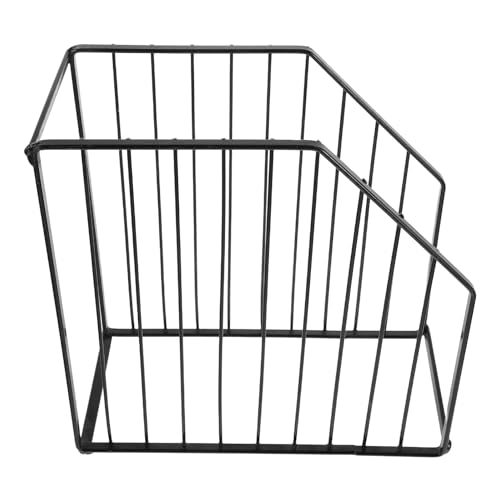 Alipis Estante Esquinero de Cocina Negro Organizador Metálico de Alambre para Ollas y Platos Estante de Almacenamiento Esquina de Doble para Encimera y Armario Soporte Resistente y