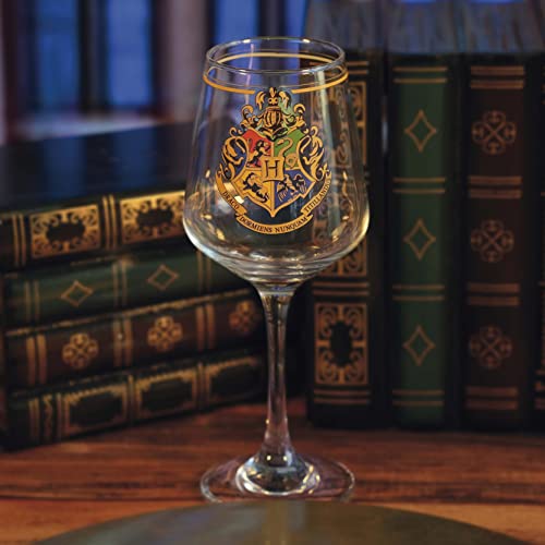 ABYSTYLE - HARRY POTTER Verre à pied Emblème de Poudlard