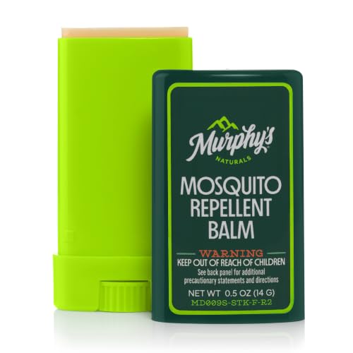 Murphys Naturals Mosquito Repellent Balm Plant-Based 0.5 oz Pack of 3 | Formulated with cedarwood lemongrass & rosemary oils; DEET-free repels mosquitoes up to 2 hrs & ticks 1 hr; travel-size product thumbnail 10
