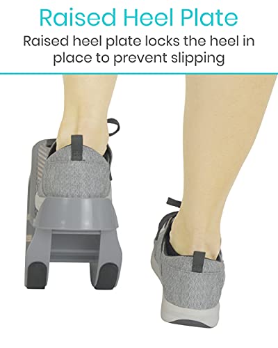 Vive Foot Rocker - Calf Stretcher for Achilles Tendinitis, Heel, Feet, Shin Splint, Plantar Fasciitis Pain Relief - Stretches Strained Leg Muscle - Ankle Wedge Stretch Improves Flexibility