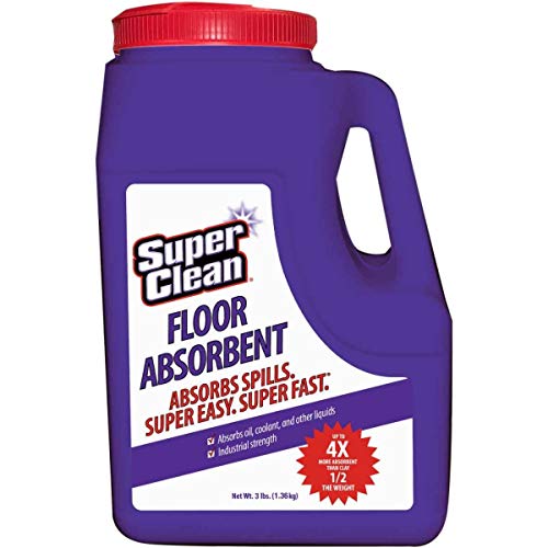 Superclean 275575 Limpiador de suelo absorbente de 3 libras