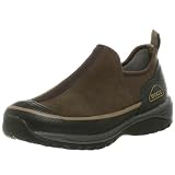 Bogs Men's Journey Leather Slip On, Coffee, 8 D(M) US