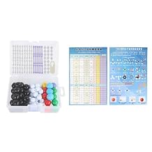 136PCS Organic Chemistry Molecular Model, Chemistry Molecular Model Kit, Molecular Structure Model for Classroom Activities and Home Learning