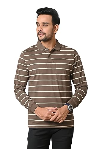 Image of ARBOUR Men Polo Neck Half Sleeves Cotton Solid Plain Sweat Shirt Comfortable & Stylish Men's Sweat -Shirt