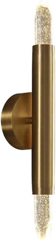 LUMINA(ルミナ) | FANシリーズ | ベッド・マットレスの錦之堂インターナショナル 北欧スタイル K9 クリスタル 屋内壁ランプ 12W 双頭 LED ホームデコレーションランプ 全銅製ランプ本体 リビングルーム 寝