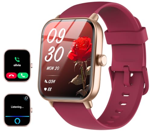 Image of Quican Smart Watch for Women Men, Compatible for iPhone and Android