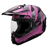 Fulmer 1011321 Static Adult Dual Sport Helmet - Pink, XS