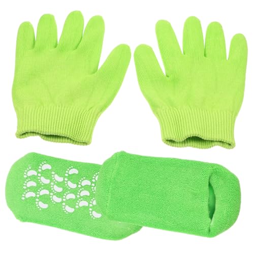 OUNONA 1Set Moisturizing Gloves and Socks for Women Soft Overnight Care for Dry Breathable Convenient Skin Hydration