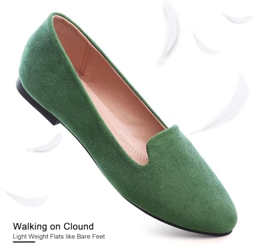 Image of SAILING LU Women Round Toe Comfortable Ballet Flats | Shoes for Women, Dressy, Slip-ons, Loafers