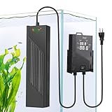 hygger Aquarium Heater with Intelligent Temperature Controller, 1000W for 130-260 Gallon Submersible Fish Tank Heater with Leaving Water Automatically Stop Heating System, for Freshwater Saltwater