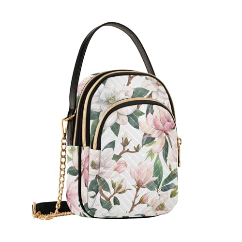 Sac à bandoulière femme magnolia rose sac à main portefeuille B3540