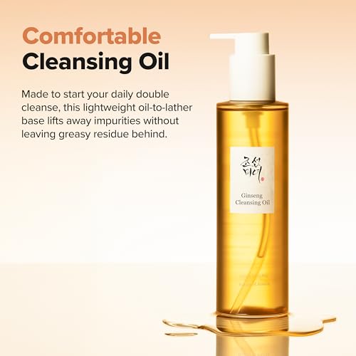Beauty of Joseon Ginseng Cleansing Oil Waterproof Makeup Remover for Sensitive, Acne-Prone Facial Skin. Korean Skin Care for Men and Women, 210ml, 7.1 fl.oz - Image 6