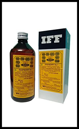 Image of Nithi Foods, IFF, Raspberry No. 1 - 500ml (commonly Used in Baking, Beverages, Confectionery, ice Cream, Desserts, and Savory Dishes)