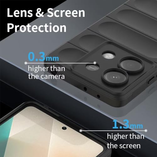 BORYA Case for OnePlus Nord 4, Shockproof Soft Premium TPU Bumper Silicone Case, Anti-drop Airbag Design Cover - Image 4