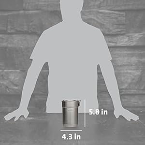 STANLEY Adventure The Nesting Two Cup Cookset STANLEY Adventure The Nesting Two Cup Cookset