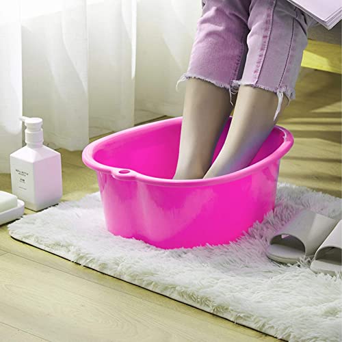 Axlofo® Foot Soaking Bath Basin, Large Plastic Foot Soaking Tub, Foot Massage Foot Bath Bucket, Great For Getting The Dead/Old Skin Off Your Feet (Purplebasin) #TOP5