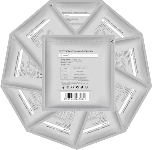10x Membrana para criolipólisis Freezefats 42 cm x 34 cm - Membrana anticongelante - Membrana para criolipólisis Freezefats 110 g - Membrana para criolipólisis - Membrana anti-congelación
