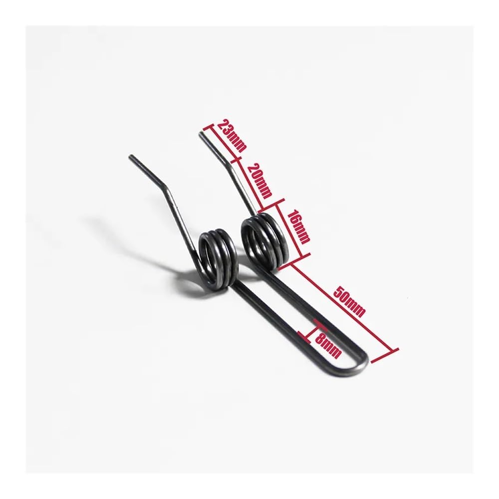 Amazon.co.jp: ダブルトーションスプリング バネ鋼 2本 線径2mm