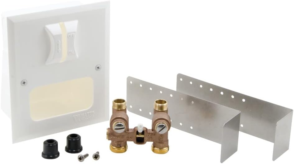 Watts 2M2DWB 1/2" DuoClozure Washing Machine Water Shutoff Valve with