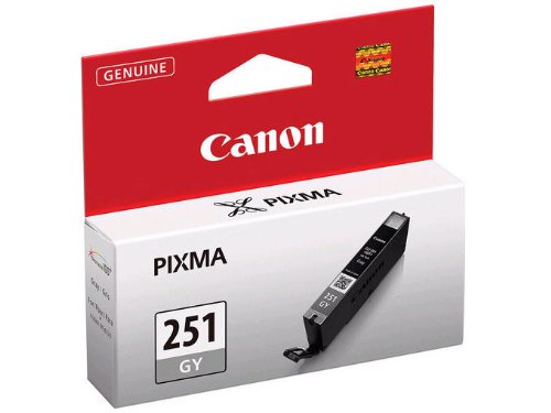 Canon CLI-251 Gray Ink, Compatible to MG6320, MG7120, iP8720, MG7520