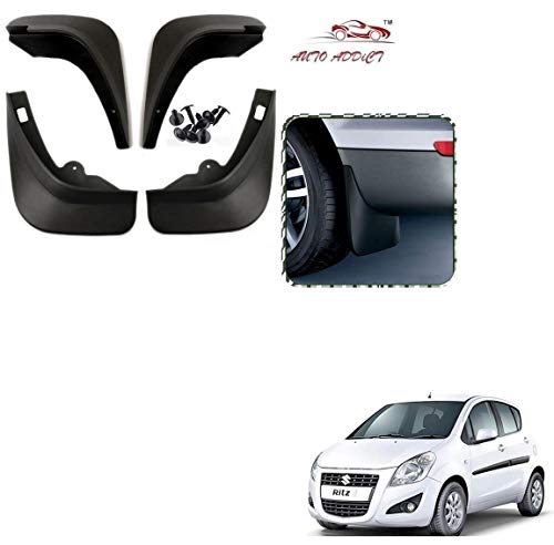 Image of Auto Addict Car Mud Flaps O.E Type Mud Guard Set of 4 pcs for Maruti Suzuki Ritz