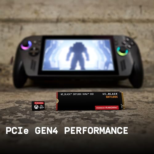WD_Black 4TB SN7100X NVMe SSD - Built for ROG Xbox Ally (X) & PC, Read Speeds Up to 7,000MB/s, Internal Solid State Drive, Officially Licensed for ROG Xbox Ally (X) Gaming - WDBELH0040BBK-WRSN by Sandisk - Image 7