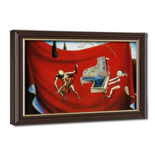 Salvador Dali Music grand poster encadré pour habiller un grand mur vide