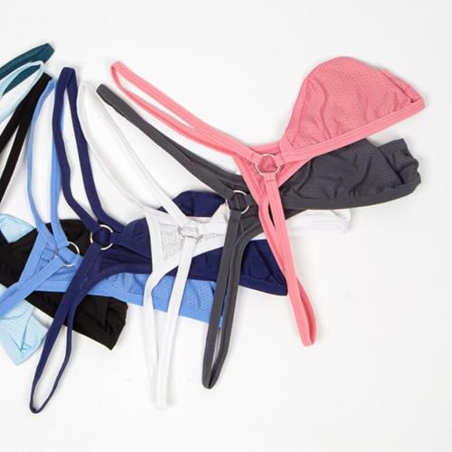 Mens Thong Low Rise G Strings & Thongs Underwear sexy Breathable Silky Bikini Briefs T Back2